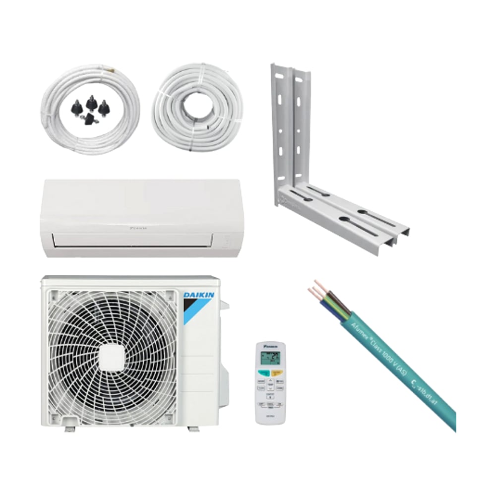 Daikin Sensira 2.5 kW air-to-air heat pump, another view